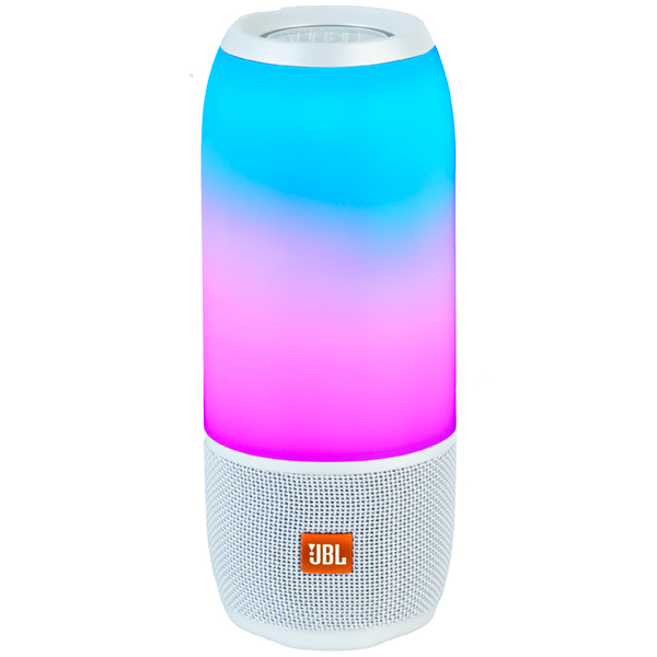 10012874b-1.jpg Беспроводная акустика JBL PULSE 3 White — изображение 1