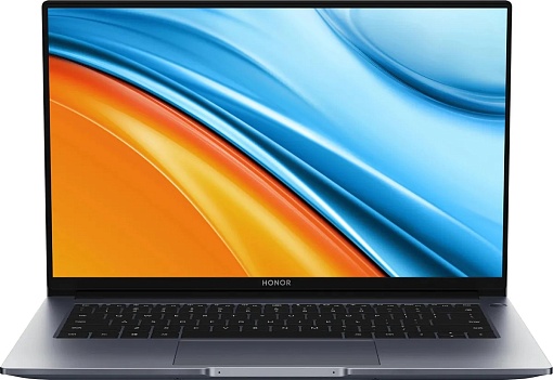 i3toyyxa2qg9e8wjjzngfzj2brrbvv1u-1.jpg Ноутбук Honor MagicBook 14 NMH-WFP9HN 5301AFVP, 14", IPS, AMD Ryzen 7 5700U 1.8ГГц, 8-ядерный, 16ГБ DDR4, 512ГБ SSD, AMD Radeon , Free DOS, серый — изображение 1
