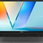 Ноутбук ASUS VivoBook S16 M3607HA-SH190 (AMD Ryzen 5 220, AMD Radeon 740M) 16ГБ, 512ГБ SSD, noOS, серый (90NB16F1-M00B10)